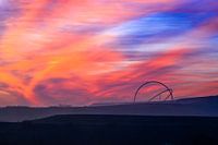 Hoheward slagheap sunrise