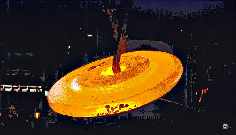 Forge d'acier #1 par Leopold Brix