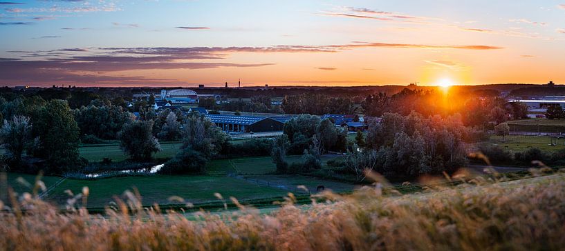 Panorama van Westervoort en omliggende steden van Wahid Fayumzadah