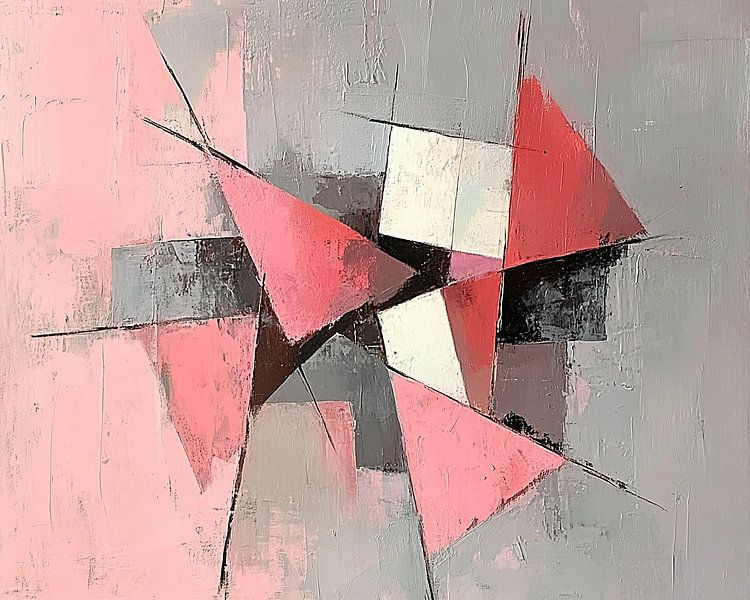 Rosa Abstrakt von Zen und Mehr