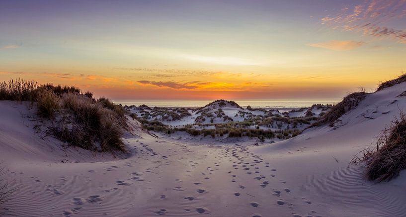 auf dem Weg zum Strand von Hans van der Grient