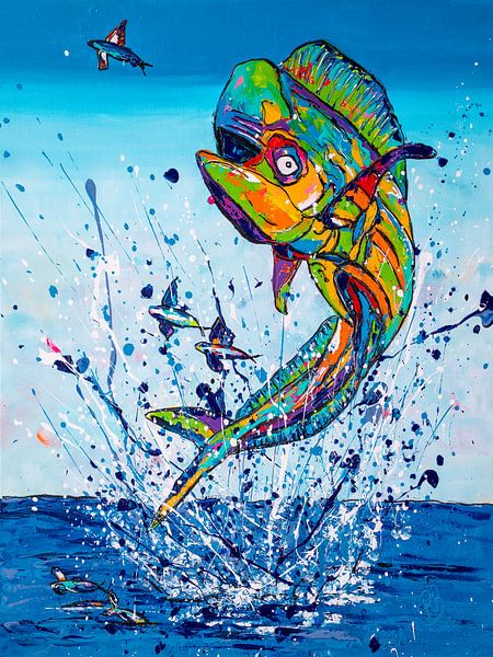 Mahi Mahi von Happy Paintings / Renata Rolefes