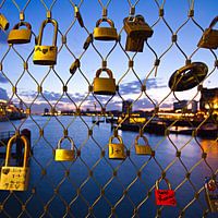 Liefdesslotjes in Rotterdam