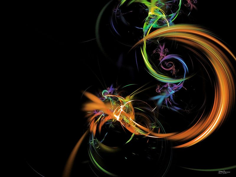 licht spiralen von Gelissen Artworks