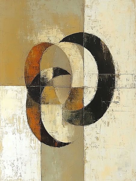 Abstrakte Kreise | Kreise Harmonie von Zen und Mehr