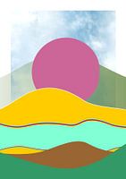 Sun in the landscape 3