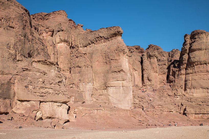 the solomons pillars in timna national park in israel near Eilat by ChrisWillemsen