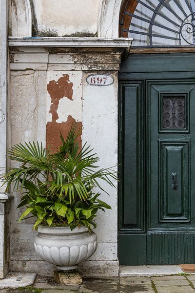 Porte avec plante Venise par Sander Groenendijk