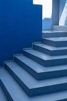 Blaue Treppe