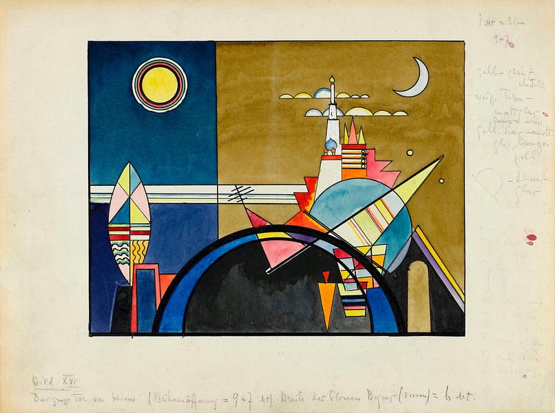 Bild XVI, Wassily Kandinsky von Meisterhafte Meister