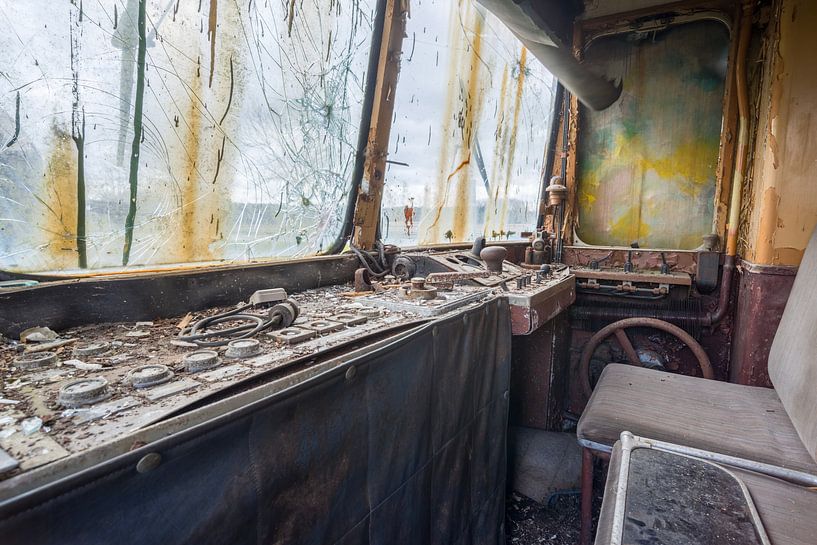 Urbex Train by Wendy Drent
