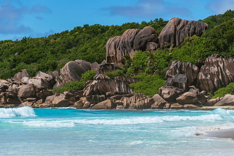 Grand Anse, La Digue par Peter Baier