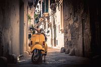 Vespa-Roller in Lecce Italien