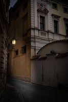 Prague: Hidden alley by night