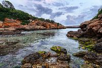 Bucht Cala Petita nahe Porto Cristo, Mallorca.