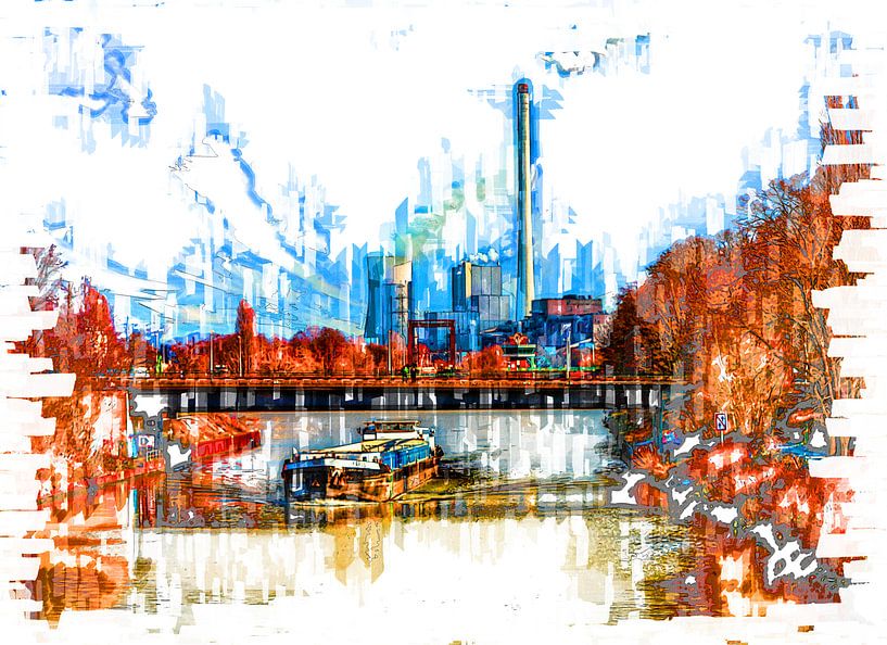 Kraftwerk im Ruhrgebiet von Johnny Flash
