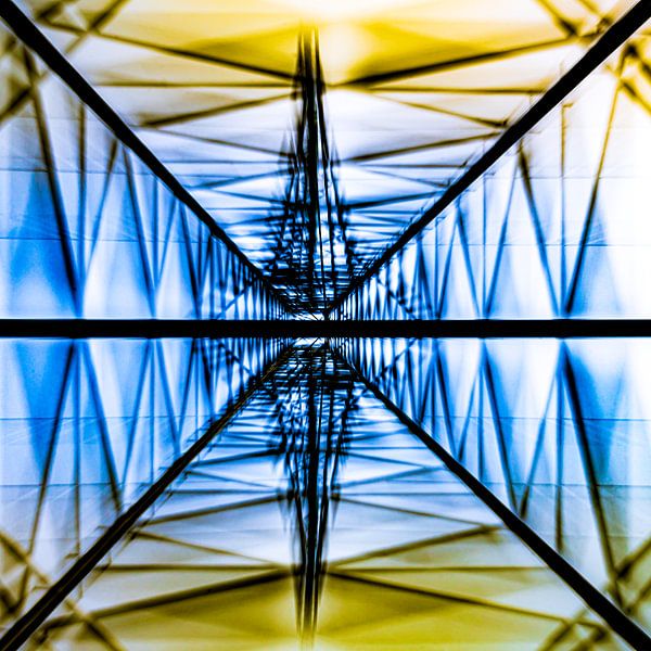 High voltage mast (square) by dr. Bart fotografie