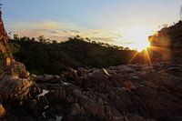 Coucher de soleil romantique