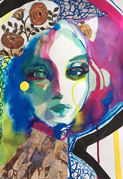 Mlle Marble par Helia Tayebi Art