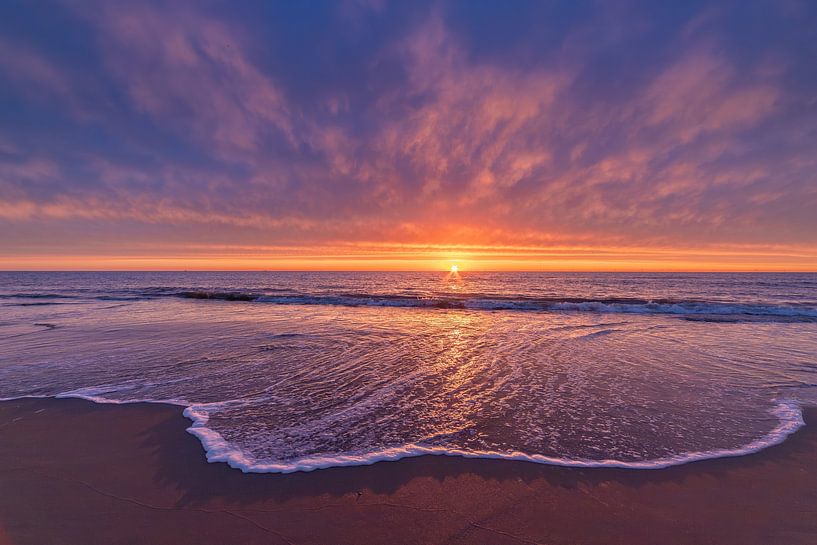 Sunset. Beach Noordwijk by Yanuschka | Fotografie Noordwijk
