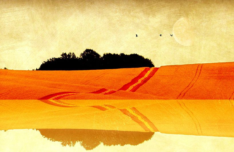 Landschaft par Heike Hultsch