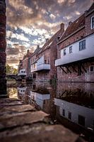 Hängeküchen Appingedam vom Damsterdiep aus