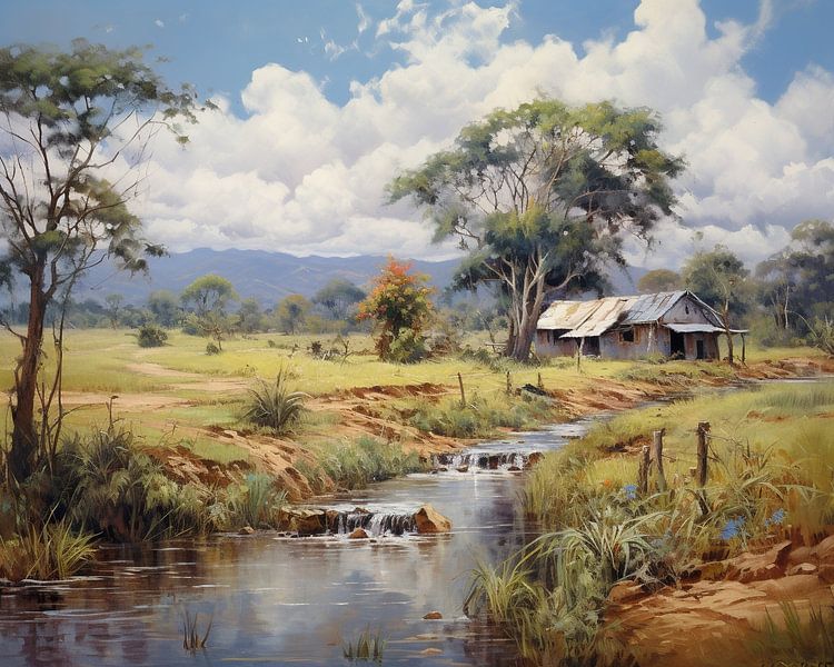 Venezuela by Abstract Painting