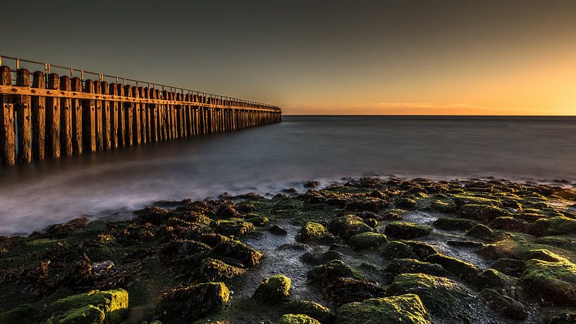 Pas de mouvement sur le rivage No 5 par Linda Raaphorst