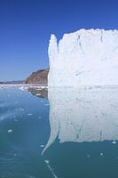 Glacier tongue of overwhelming Eqip Sermia, Greenland