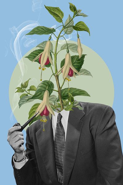 Retro Smoking II van Marja van den Hurk