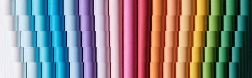 L'art optique de l'arc-en-ciel par Graham Forrester