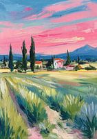 Provence Flowers Impressionism