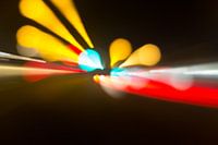 avant abstraite ville en mouvement