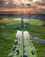 Sonnenstrahlen über der Moerputtenbrücke - 's-Hertogenbosch