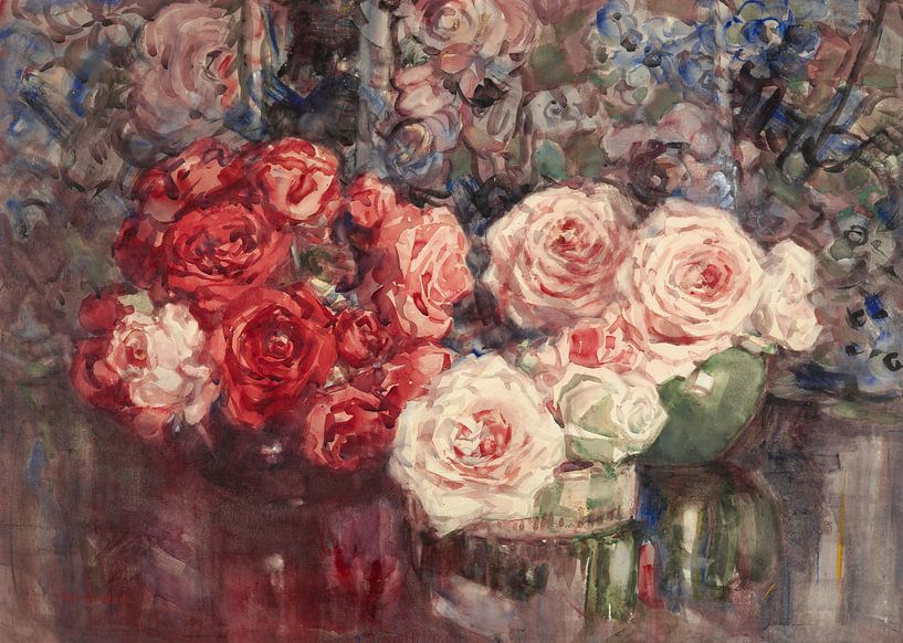 Margaret Stoddart~Rosen von finemasterpiece
