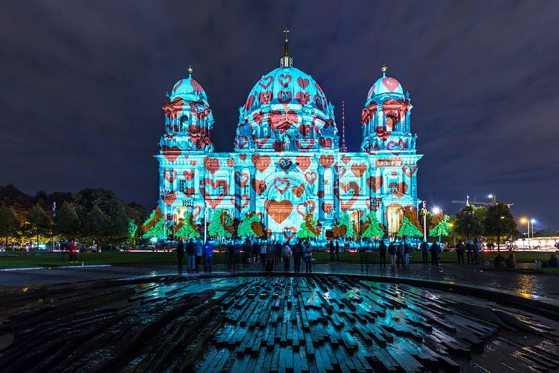 Berlin Cathedral in a special light by Frank Herrmann