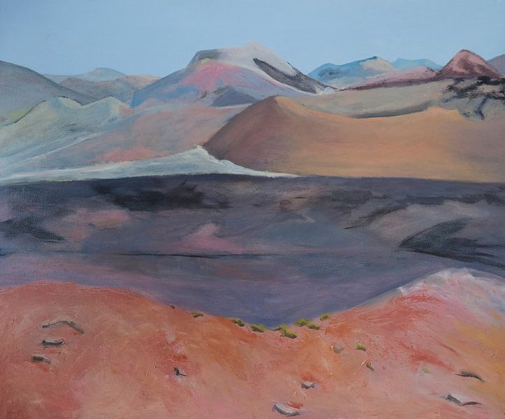 Lava mountains by Tjitske Sinke