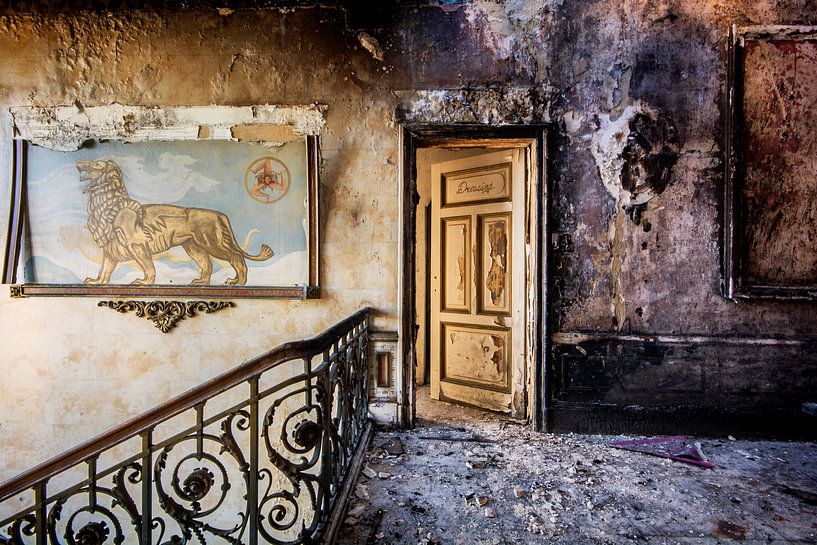 Exploration urbaine Une maison perdue par Aurelie Vandermeren