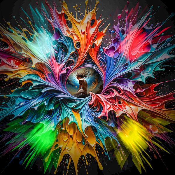 Abstrakt in Perfektion - Salvatore Dali läßt Grüßen von Walter Zettl