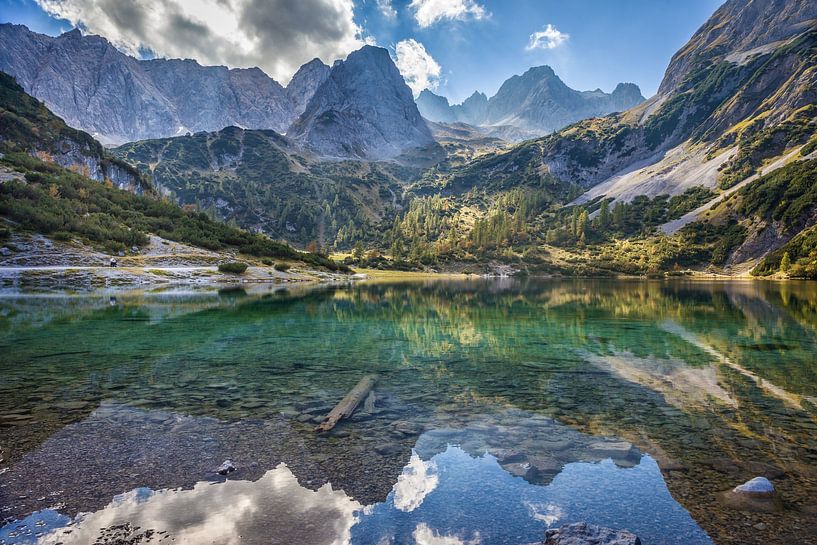 Seebensee in Gaistal, Ehrwald in Tyrol by Christian Müringer