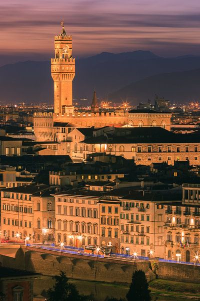 Palazzo Vecchio, Florenz, Italien von Henk Meijer Photography
