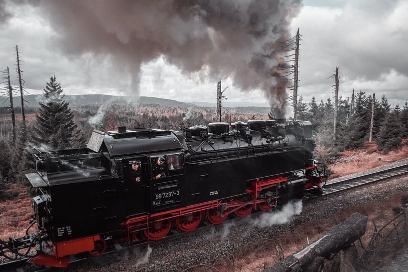 Dampflokomotive Harz Duisland Herbst von Shorty's adventure