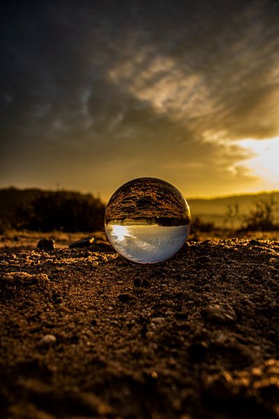 Photo de nature avec une boule d'objectif par Jeroen Beemsterboer