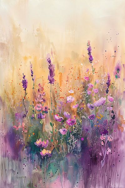 Flowers 576 | Flower Painting by Wonderful Art