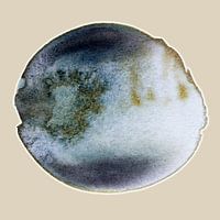 Soft Calm Aqua Mineral 977 - Sanfte Küstenmineralien in Calm Blue Motion Tönen mit Sand