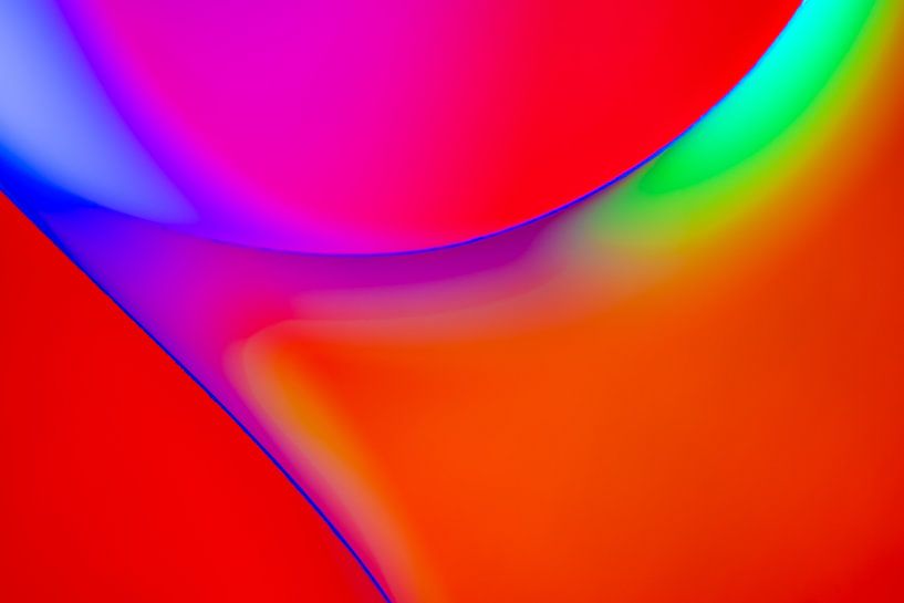 Formen und Farben 4 - Experimentelle Makrofotografie von Monika Scheurer