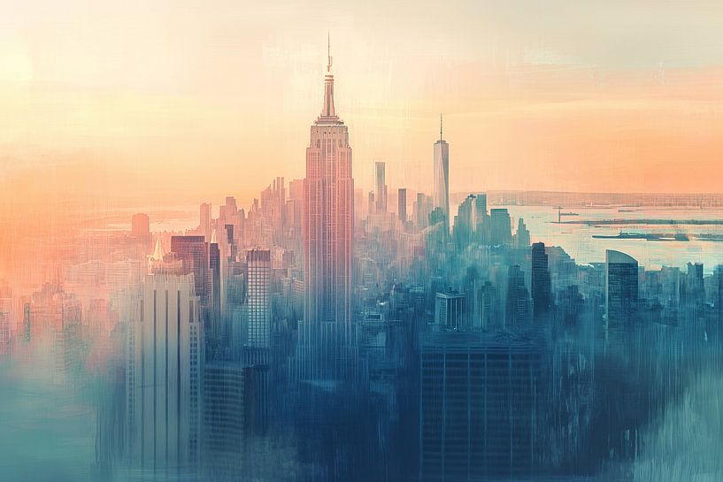 Manhattan à la lumière des rêves par Thea