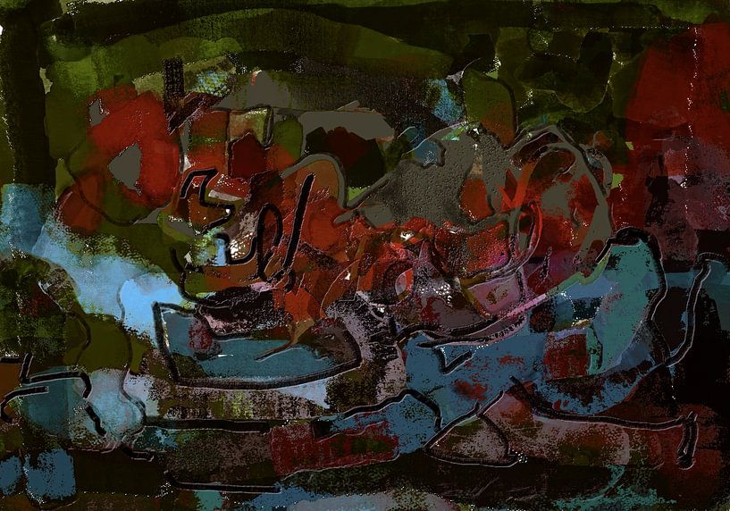 Aquarelle - Fantaisie par arte factum berlin