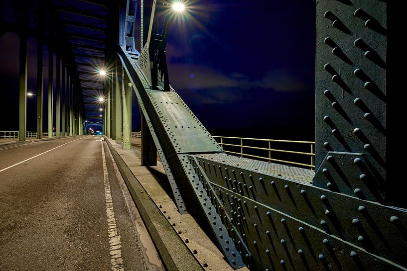 Construction métallique, ancien IJsselbrug à Zwolle par Jenco van Zalk