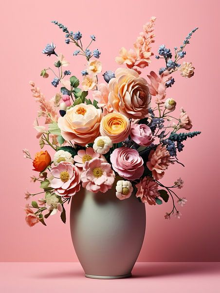 Bouquet of Pastels by Bianca Bakkenist
